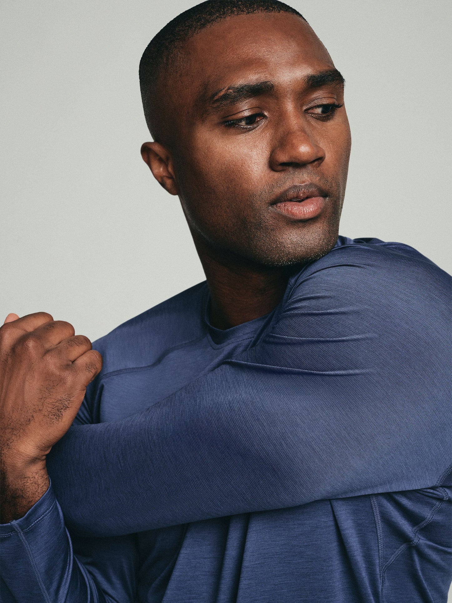 Long Sleeve - UPF 50+ Performance Tee - Navy