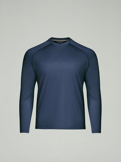 Long Sleeve - UPF 50+ Performance Tee - Navy