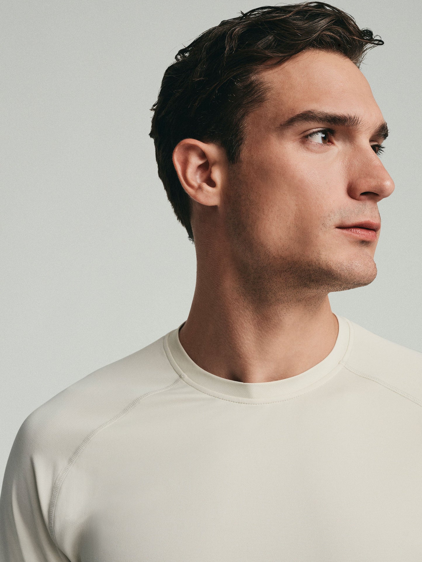 Long Sleeve - UPF 50+ Performance Tee - Stone