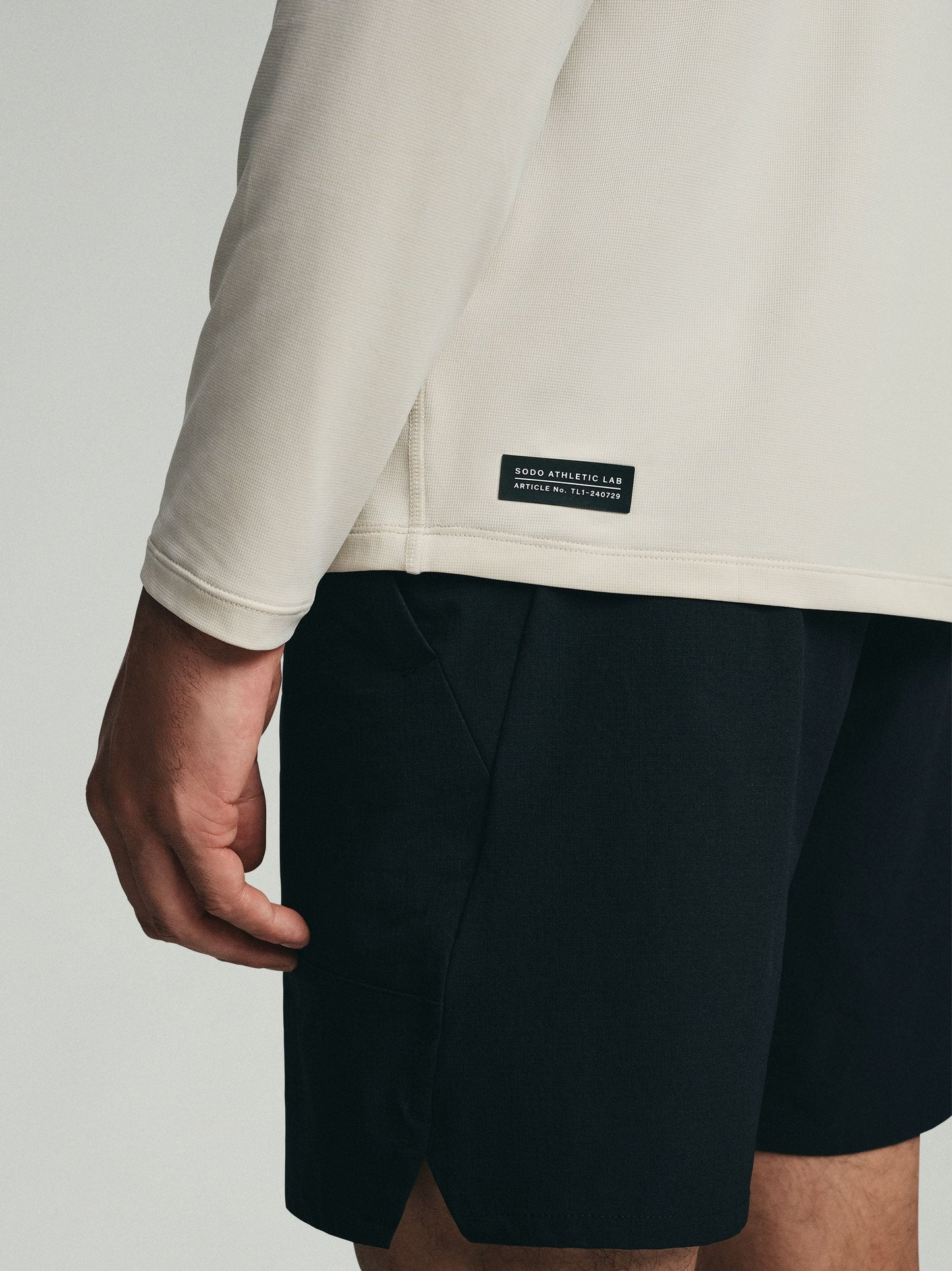 Long Sleeve - UPF 50+ Performance Tee - Stone