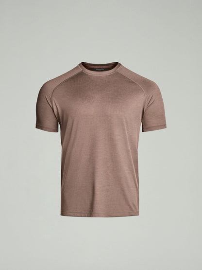 Short Sleeve - UPF 50+ Performance Tee - Coffee
