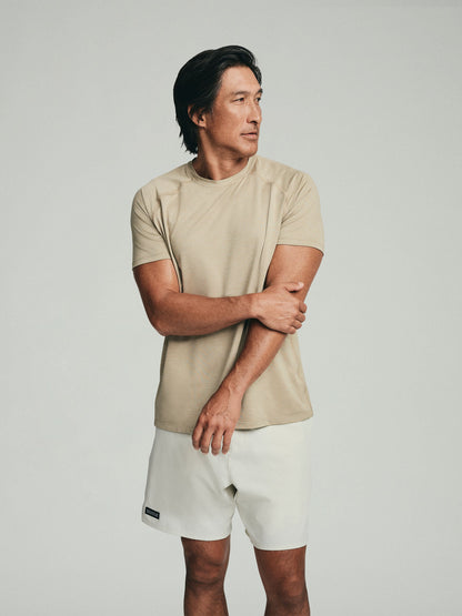 Short Sleeve - UPF 50+ Performance Tee - Khaki