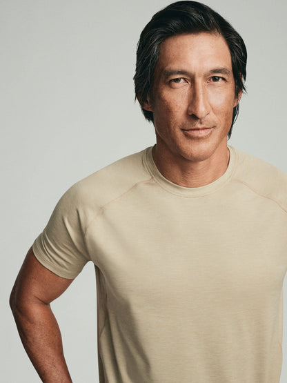 Short Sleeve - UPF 50+ Performance Tee - Khaki