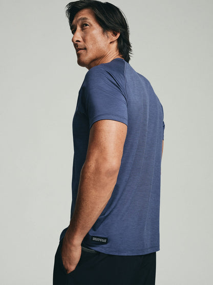Short Sleeve - UPF 50+ Performance Tee - Navy