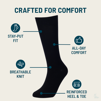 Solid Black Socks - Triathlete Store