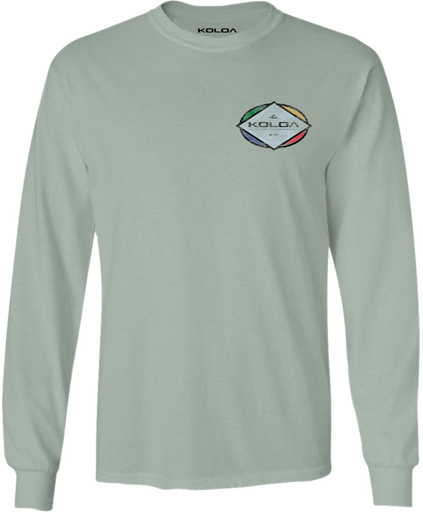 Koloa Colorful Diamond Long Sleeve T-Shirt