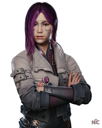 Song So Mi Cyberpunk 2077 Songbird Cosplay Jacket