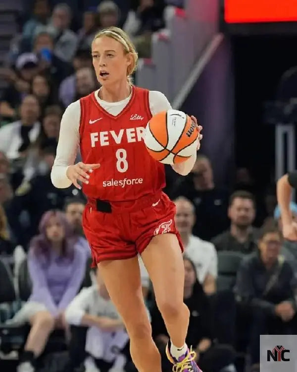 Sophie Cunningham Indiana Fever Red Jersey