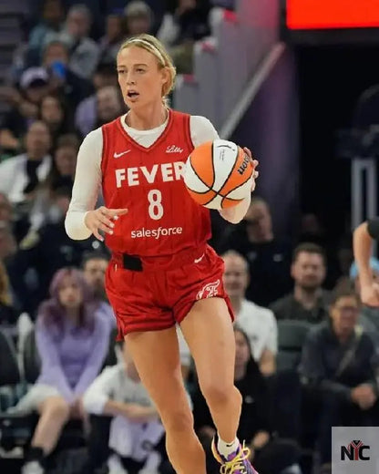 Sophie Cunningham Indiana Fever Red Jersey
