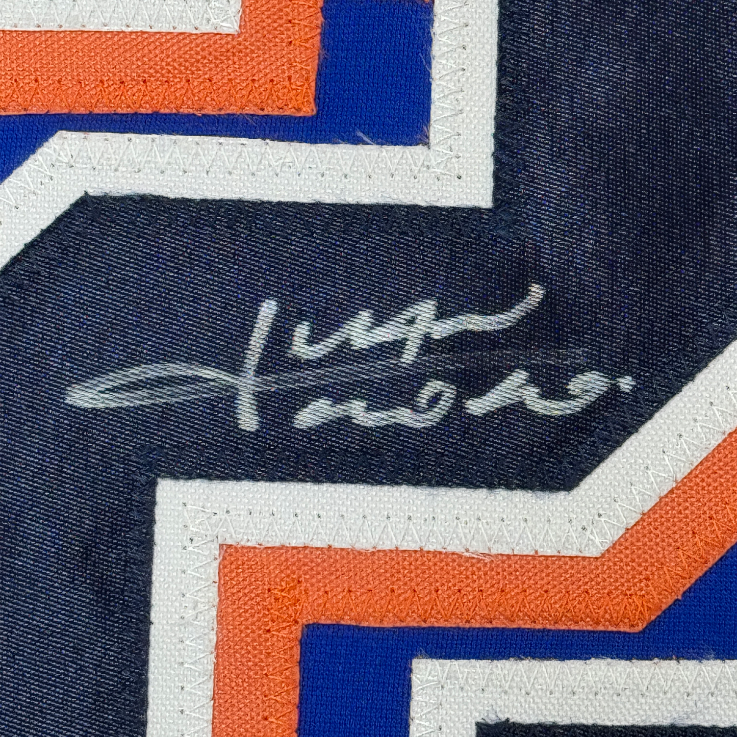 Framed Autographed/Signed Juan Soto 35x39 New York Blue Baseball Jersey Beckett BAS COA