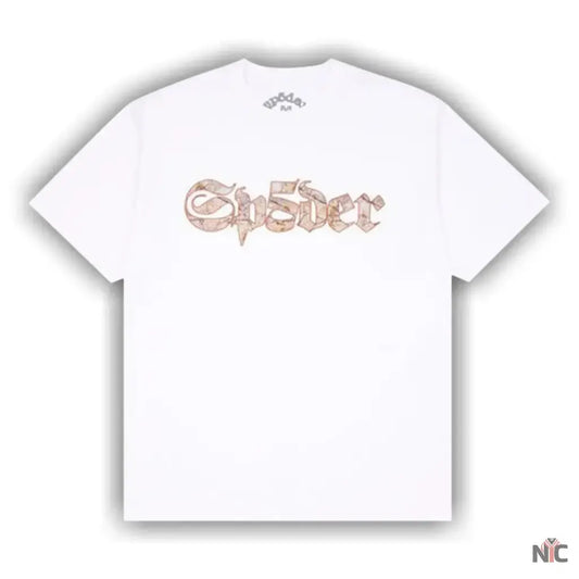Sp5der Juan V2 White Tee