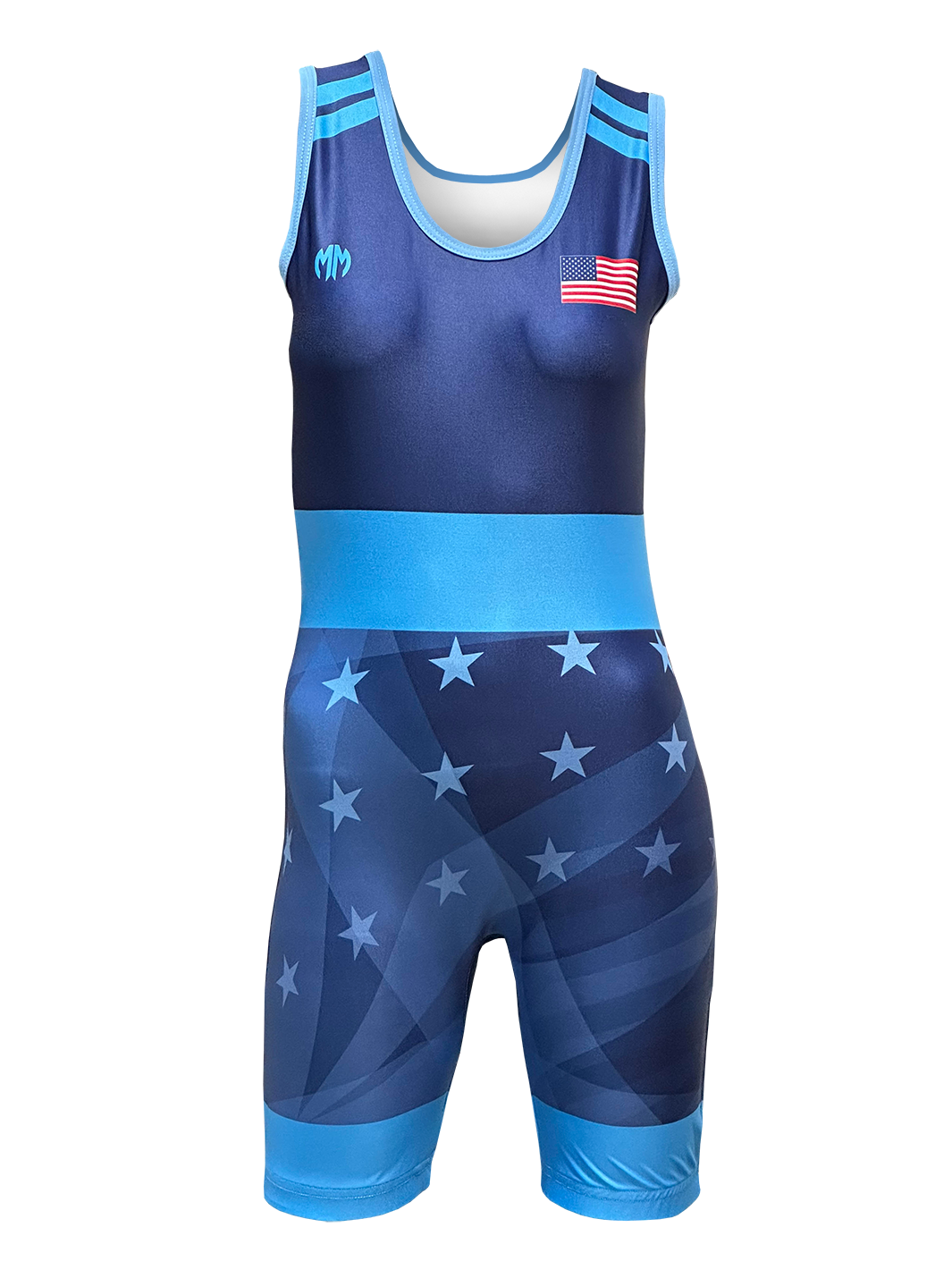 The Spangled UWW Series Women's Singlet