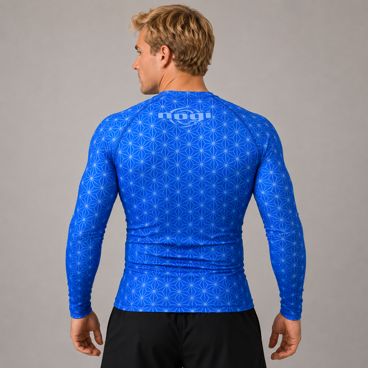 Spectral Long Sleeve Rank Rashguard - Blue (LS)