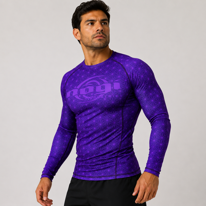 Spectral Long Sleeve Rank Rashguard - Purple (LS)