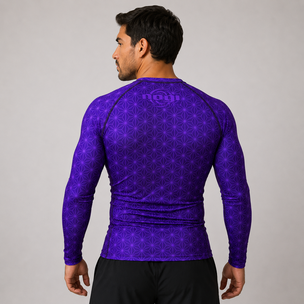 Spectral Long Sleeve Rank Rashguard - Purple (LS)