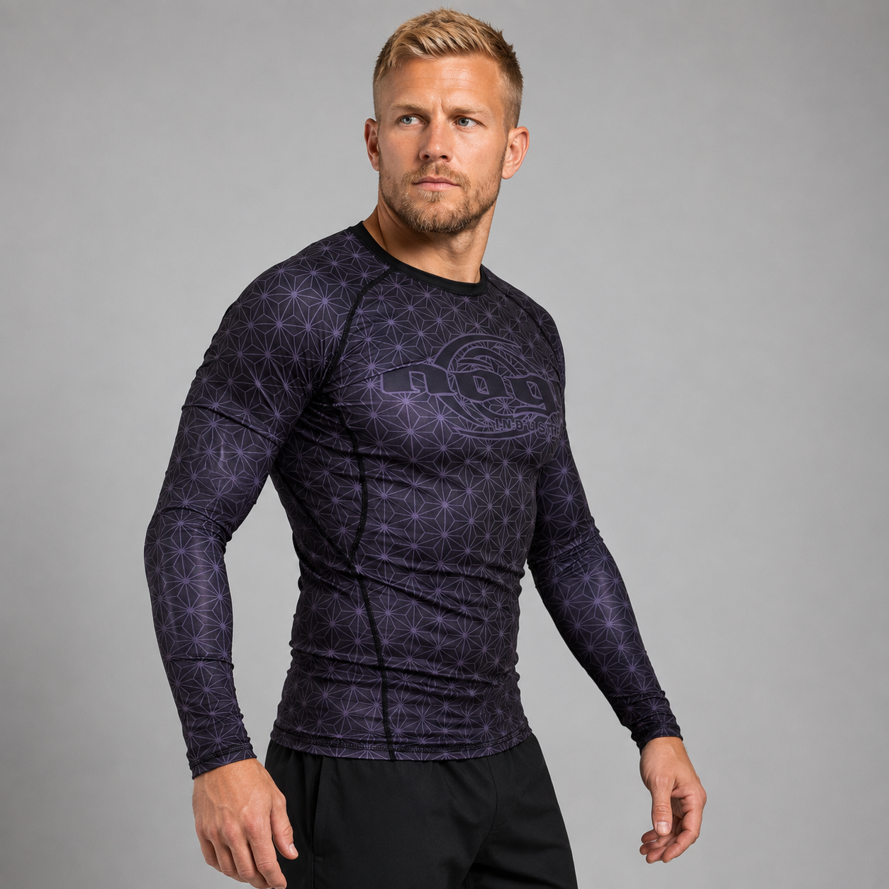 Spectral Long Sleeve Rashguard - Black (LS)