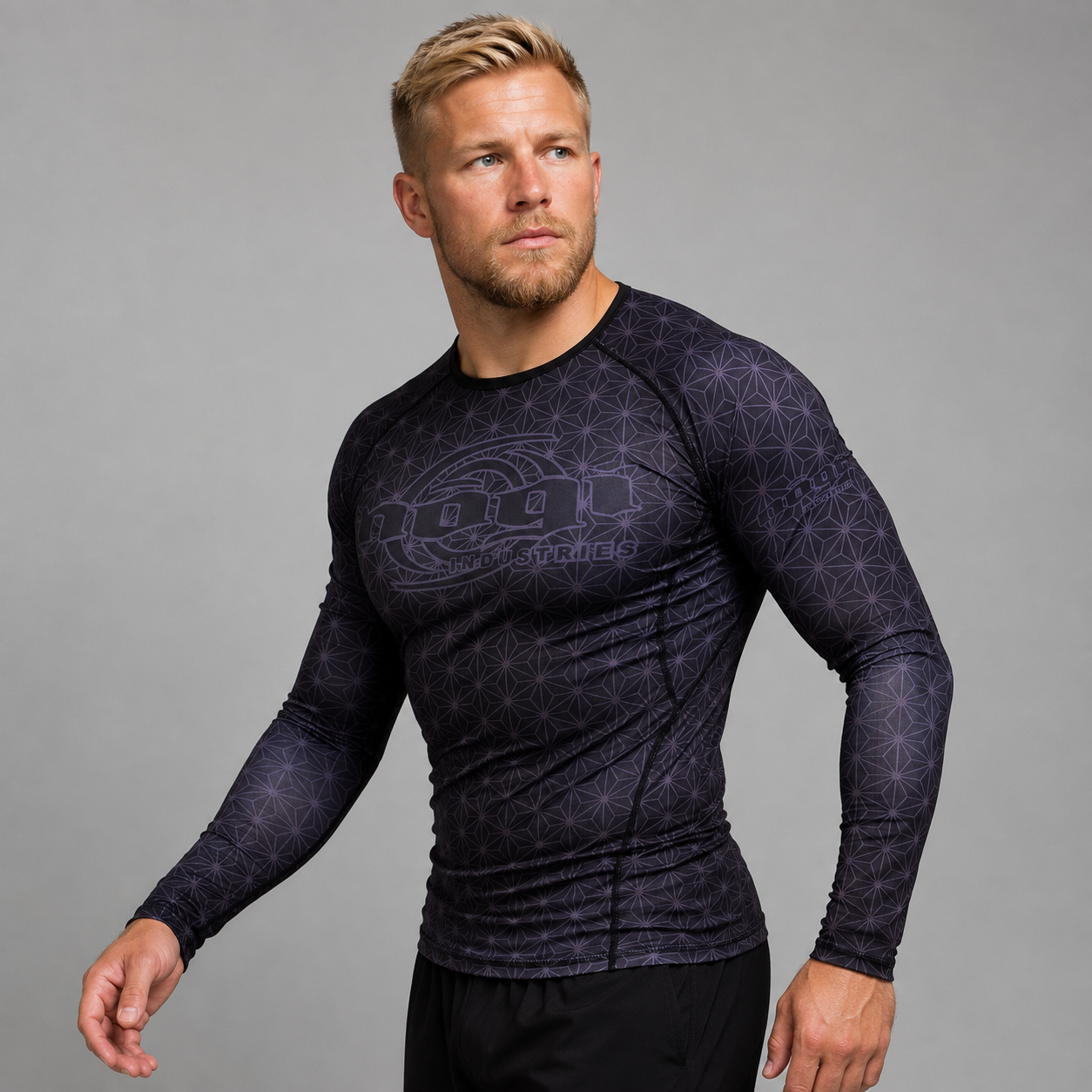 Spectral Long Sleeve Rashguard - Black (LS)