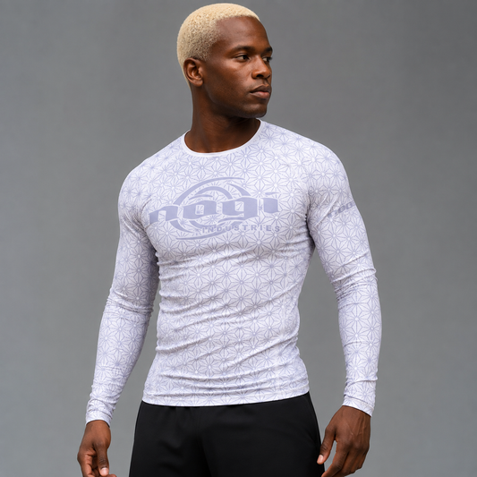 Spectral Long Sleeve Rashguard - White (LS)