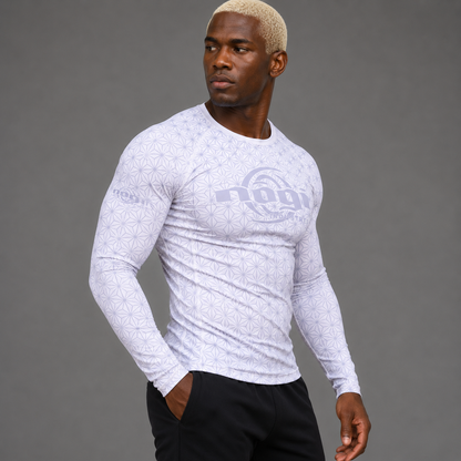 Spectral Long Sleeve Rashguard - White (LS)