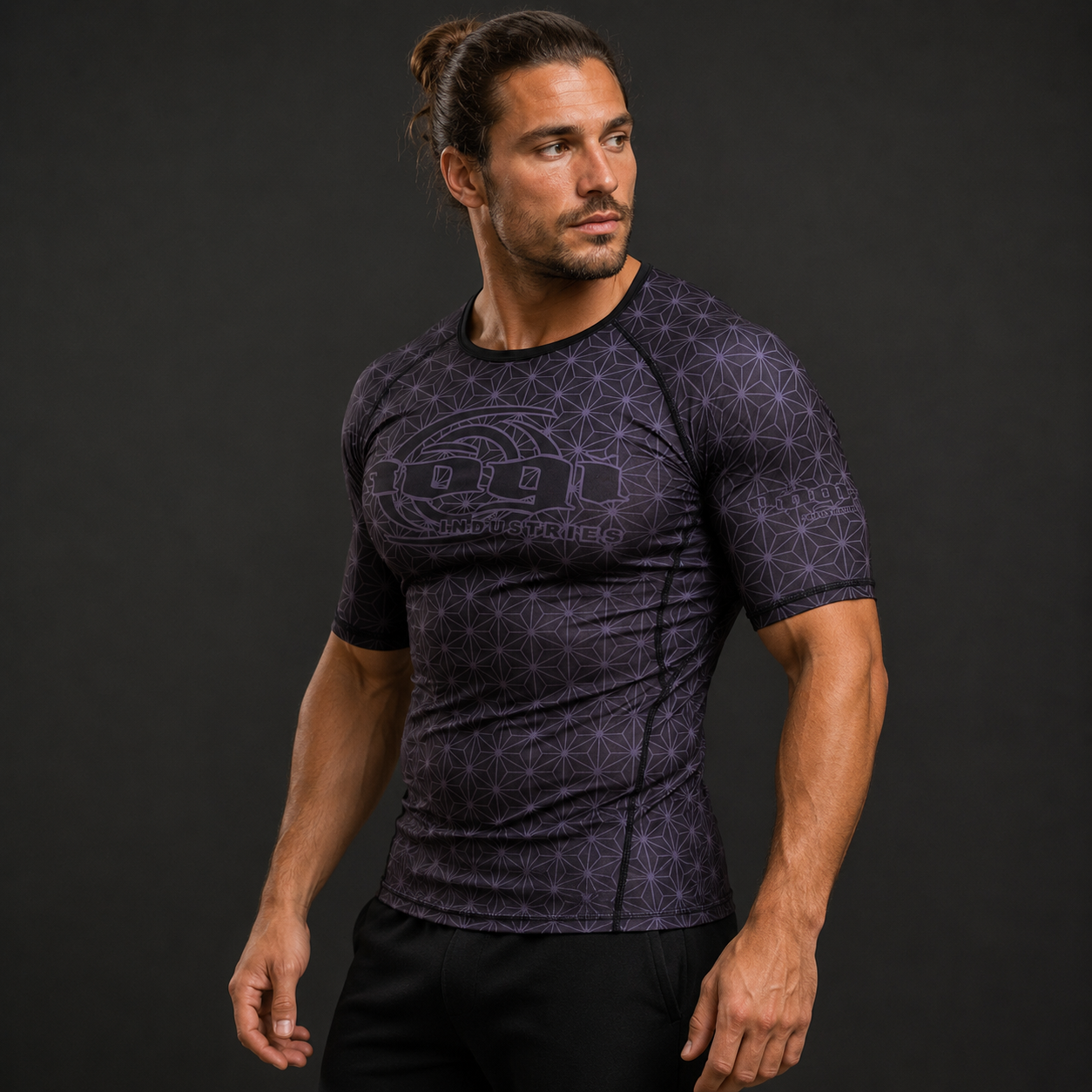 Spectral Short Sleeve Rashguard - Black (SS)