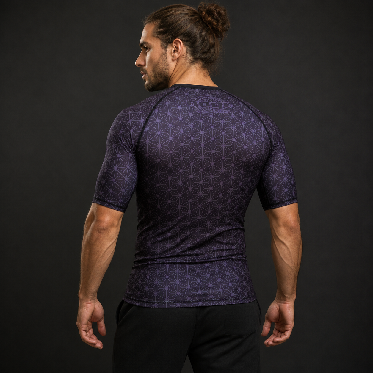 Spectral Short Sleeve Rashguard - Black (SS)