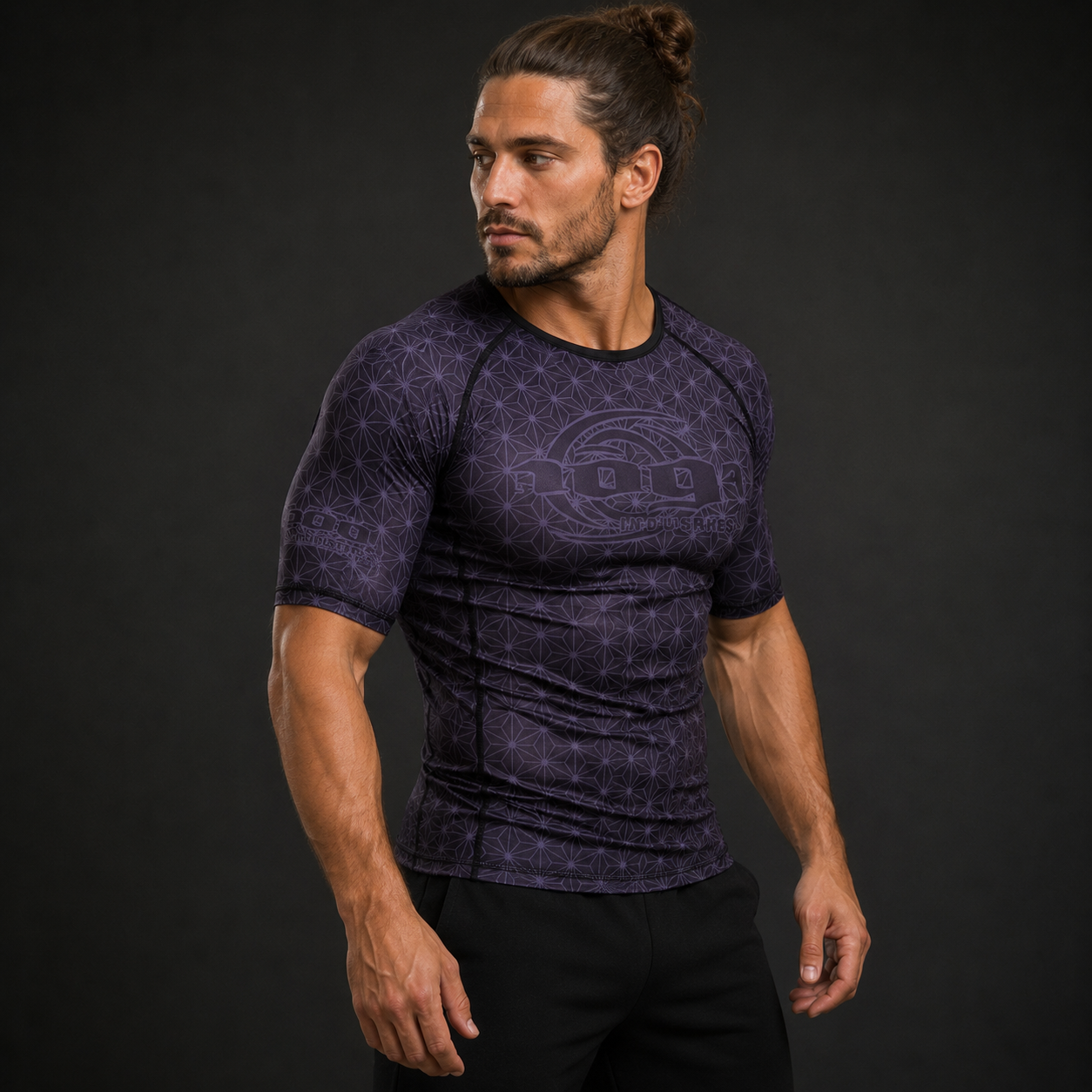 Spectral Short Sleeve Rashguard - Black (SS)