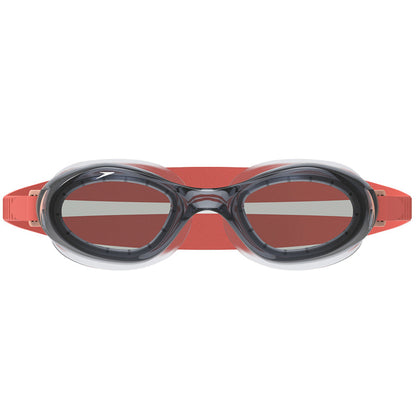 Junior Speedo Black / Red Silicone Goggles