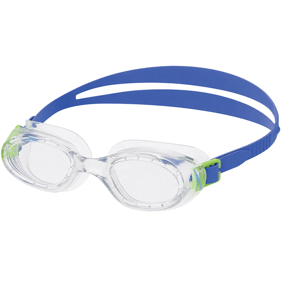 Junior Speedo Clear / Blue Silicone Goggles