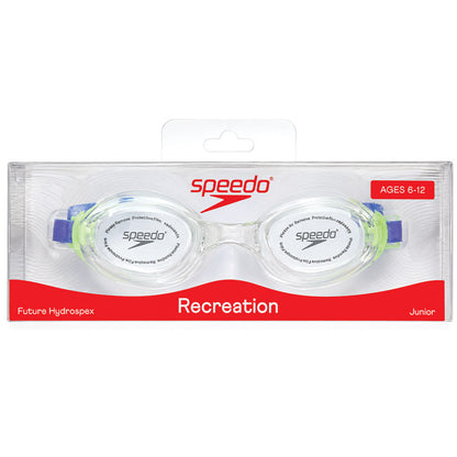 Junior Speedo Clear / Blue Silicone Goggles