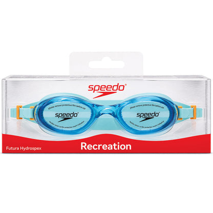 Junior Speedo Blue / Mint Silicone Goggles