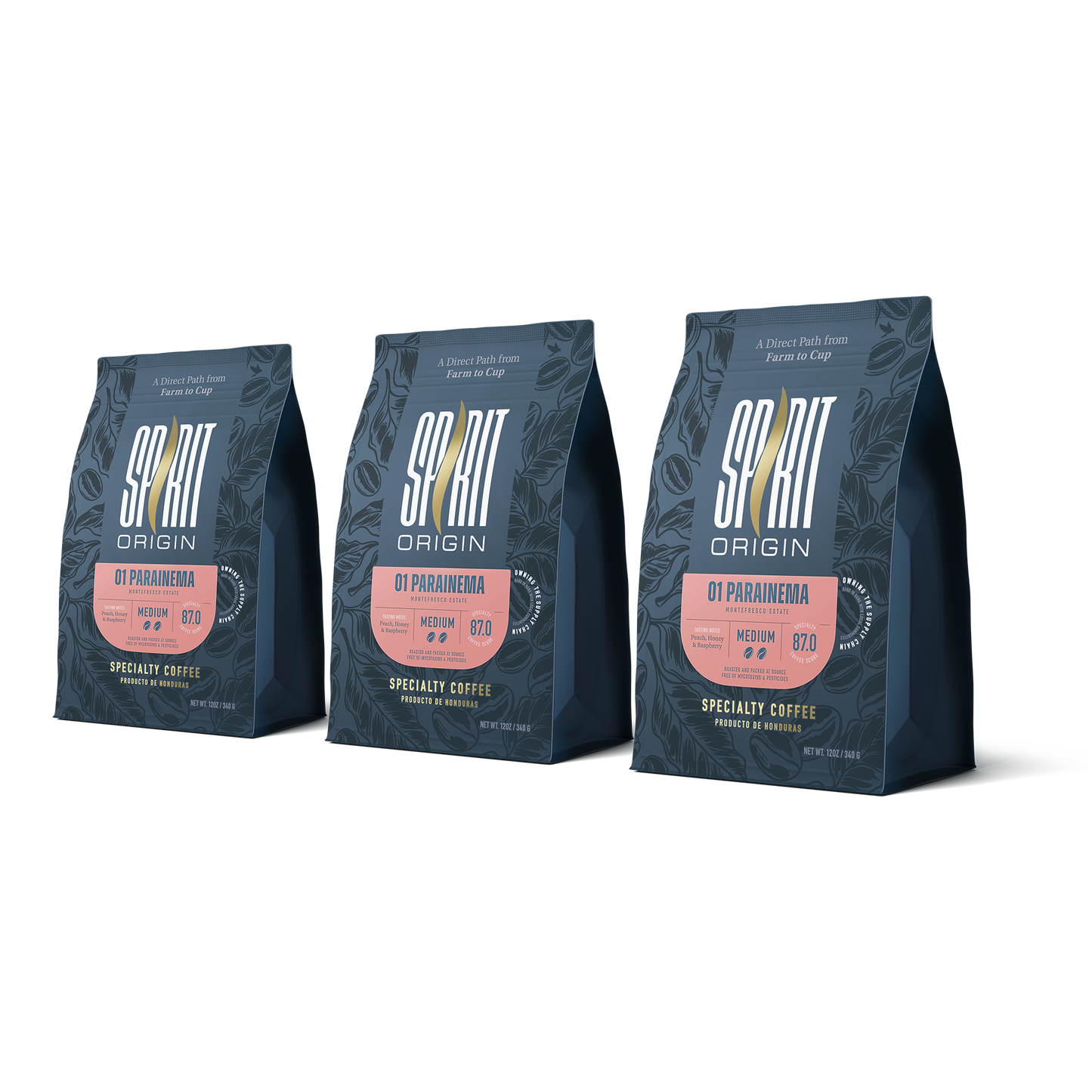 Honduran Parainema Coffee - 3-Pack - 2lb - Triathlete Store