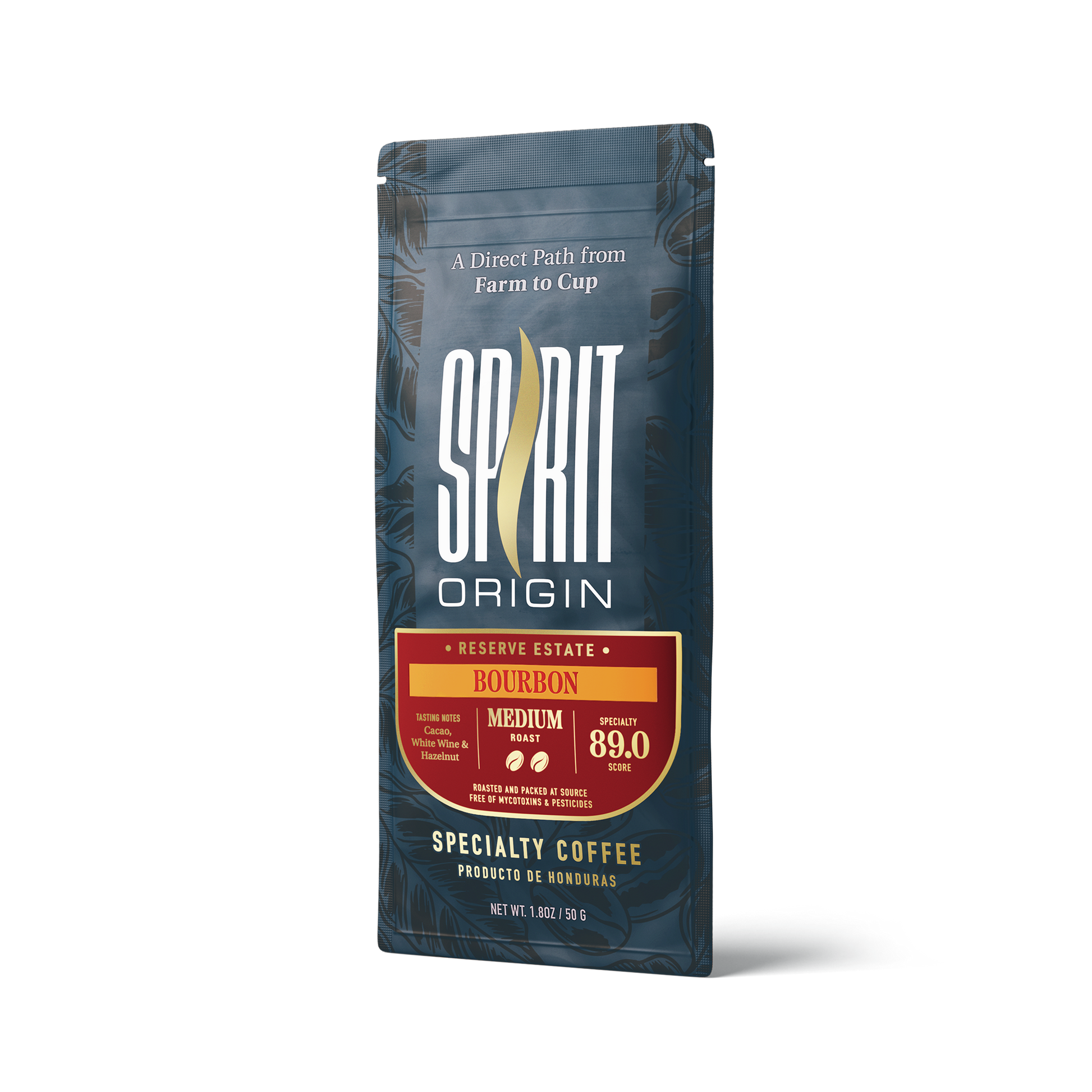 Honduran Bourbon Coffee 1.8oz (50g) Sample bag - Triathlete Store