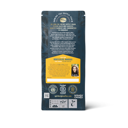 Honduran Catuai Coffee 1.8oz (50g) Sample bag - Triathlete Store