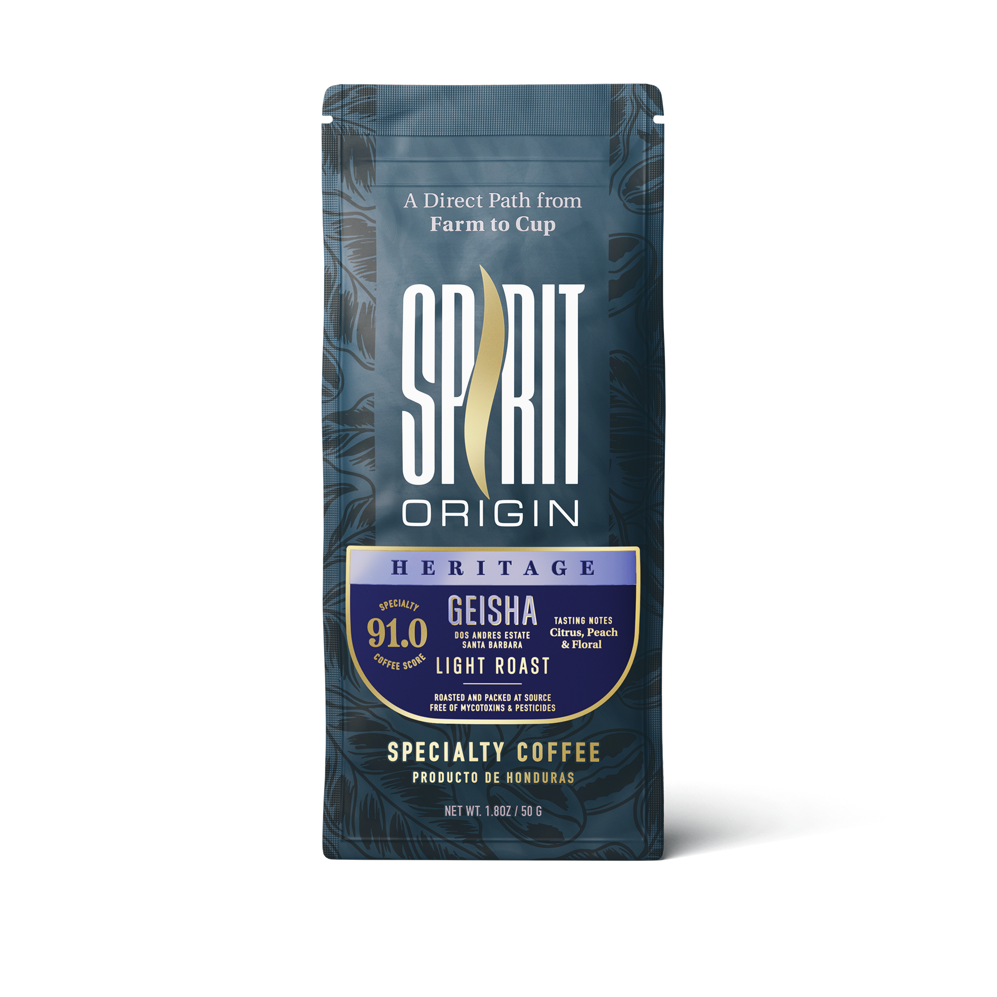 Geisha Coffee 1.8oz (50g) Sample bag - Triathlete Store