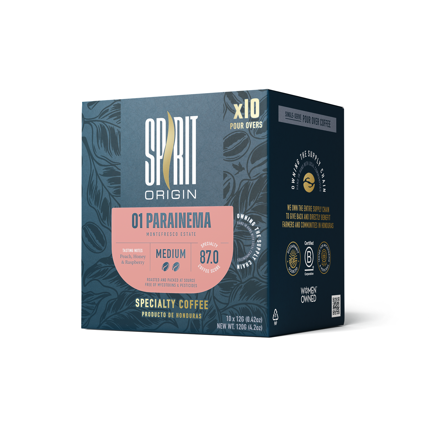 Single-Use Pour-Over Drip Bags - Parainema (Box of 10 Bags) - Triathlete Store