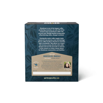 Single-Use Pour-Over Drip Bags - Espresso Blend (Box of 10 Bags) - Triathlete Store