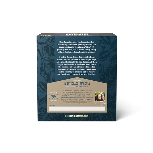 Single-Use Pour-Over Drip Bags - Espresso Blend (Box of 10 Bags) - Triathlete Store