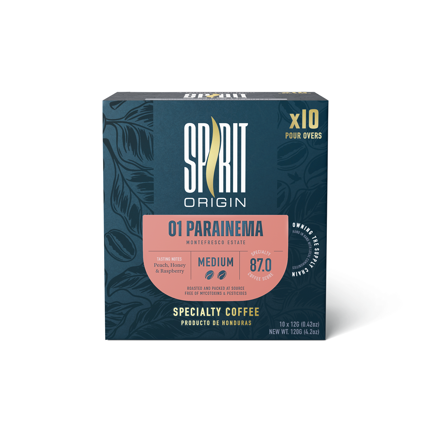 Single-Use Pour-Over Drip Bags - Parainema (Box of 10 Bags) - Triathlete Store