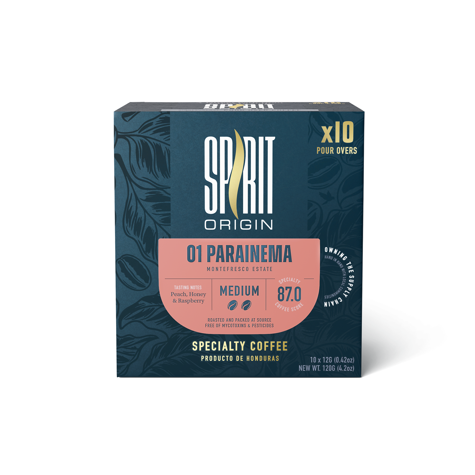 Single-Use Pour-Over Drip Bags - Parainema (Box of 10 Bags) - Triathlete Store