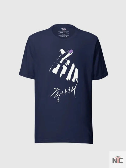Squid Game Thanos Finger Hearts Cotton T-Shirt