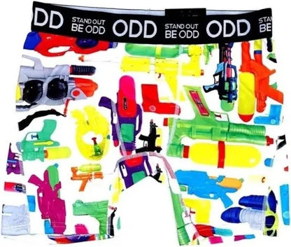 ODD - STAND OUT BE ODD - Squirt Guns Boxers Briefs (Large)