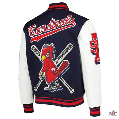 St Louis Cardinals Mash Up Varsity Jacket