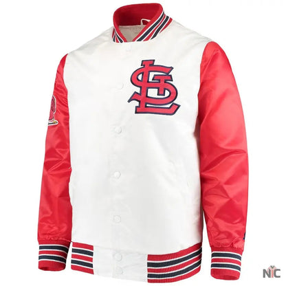 St Louis Cardinals The Legend White Satin Jacket