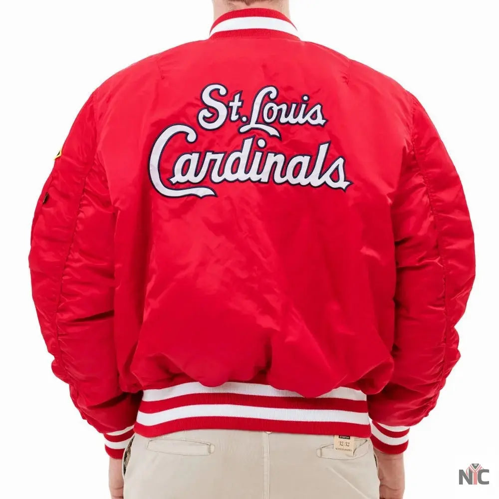 St. Louis Cardinals Bomber MA-1 Jacket