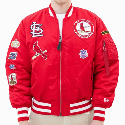 St. Louis Cardinals Bomber MA-1 Jacket
