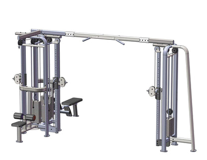 5 Stack Megatron Deluxe Jungle Gym 3 Colors - Muscle D Fitness - Commercial-Grade , Lat Pull, Low Row, Functional Column