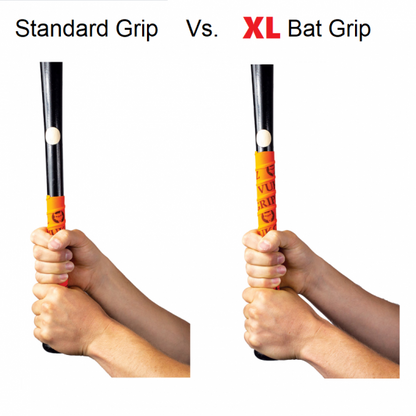XL Pulse Neon Orange Bat Grip Tape