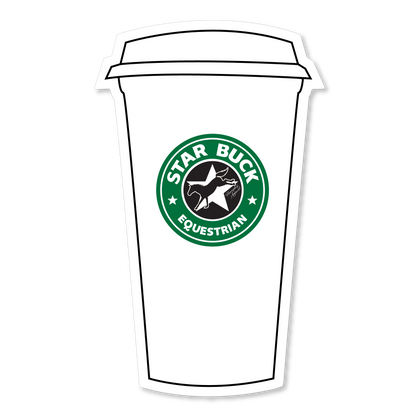Starbuck Equestrian Cup Sticker