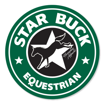 Starbuck Equestrian Sticker