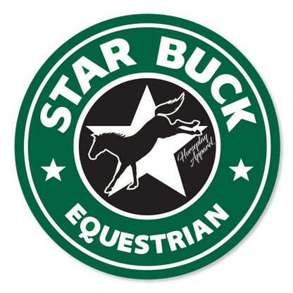 Starbuck Equestrian Sticker